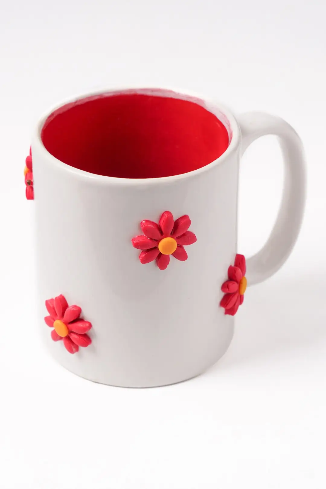 Red Chrysanthemum Mug - Image 3