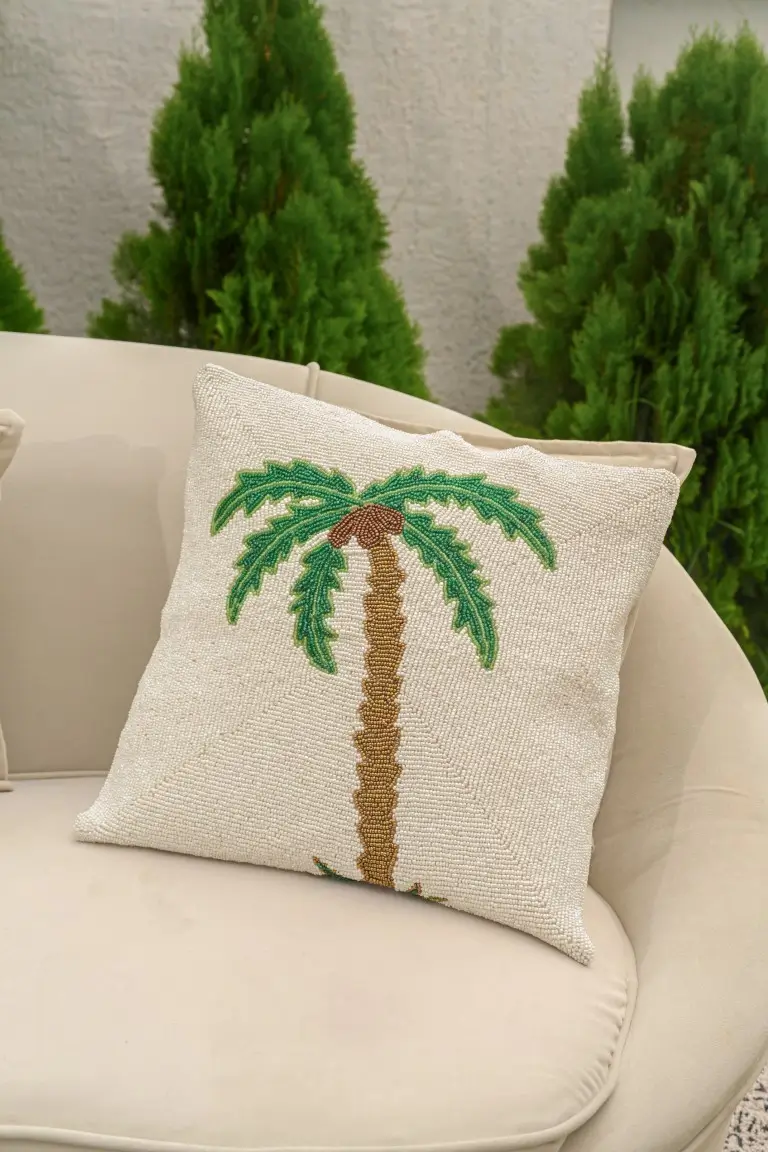 Coconut Tree Cushion Cover